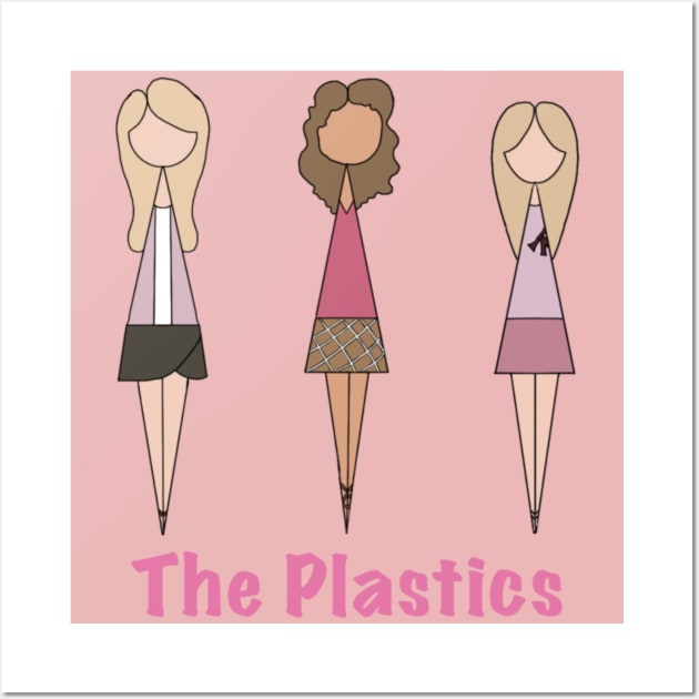 The Plastics Wall Art by Faceless Favorites 